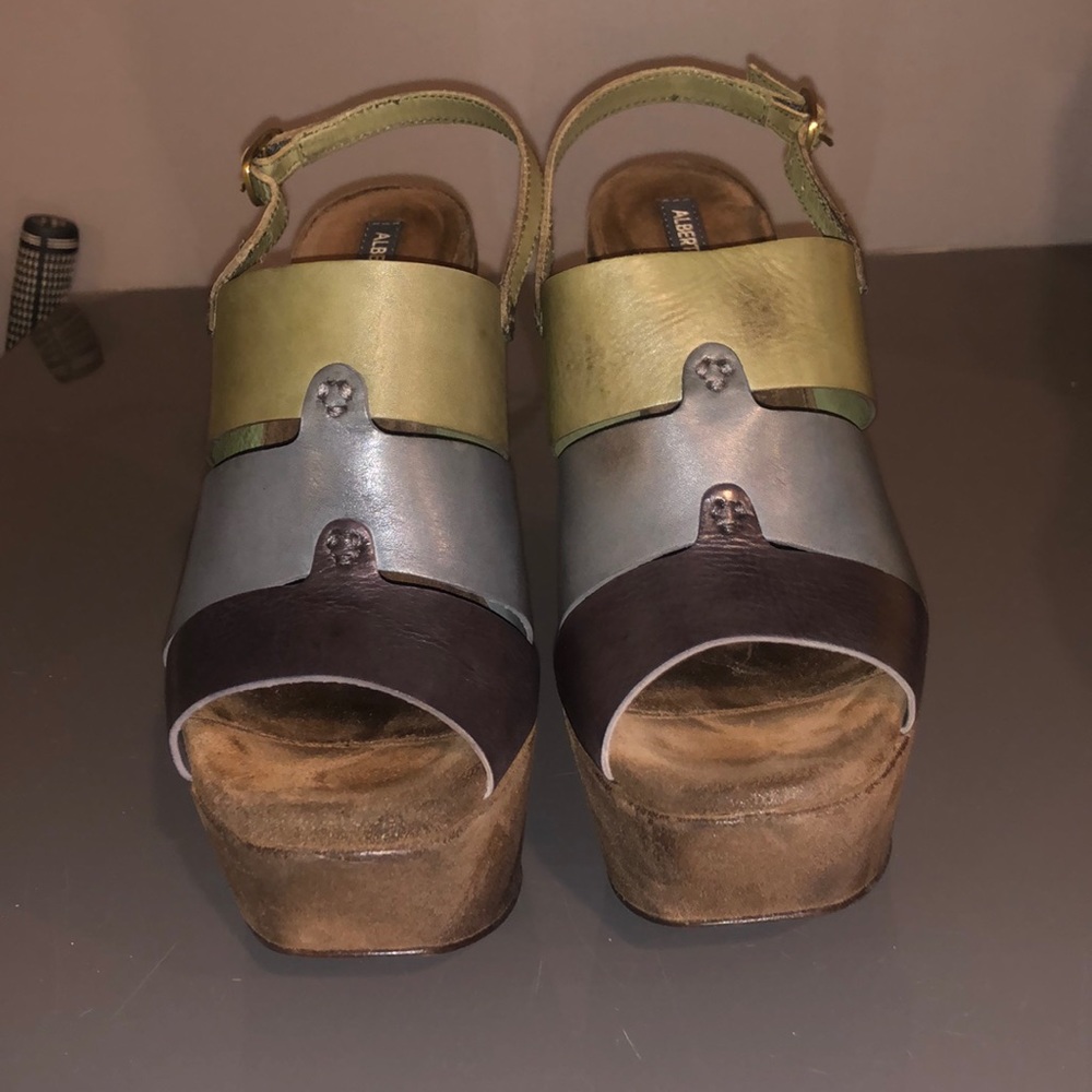 Alberto Fermani antracite Sandals